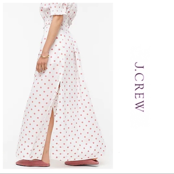 J. Crew Dresses & Skirts - J. Crew Poplin Maxi Skirt